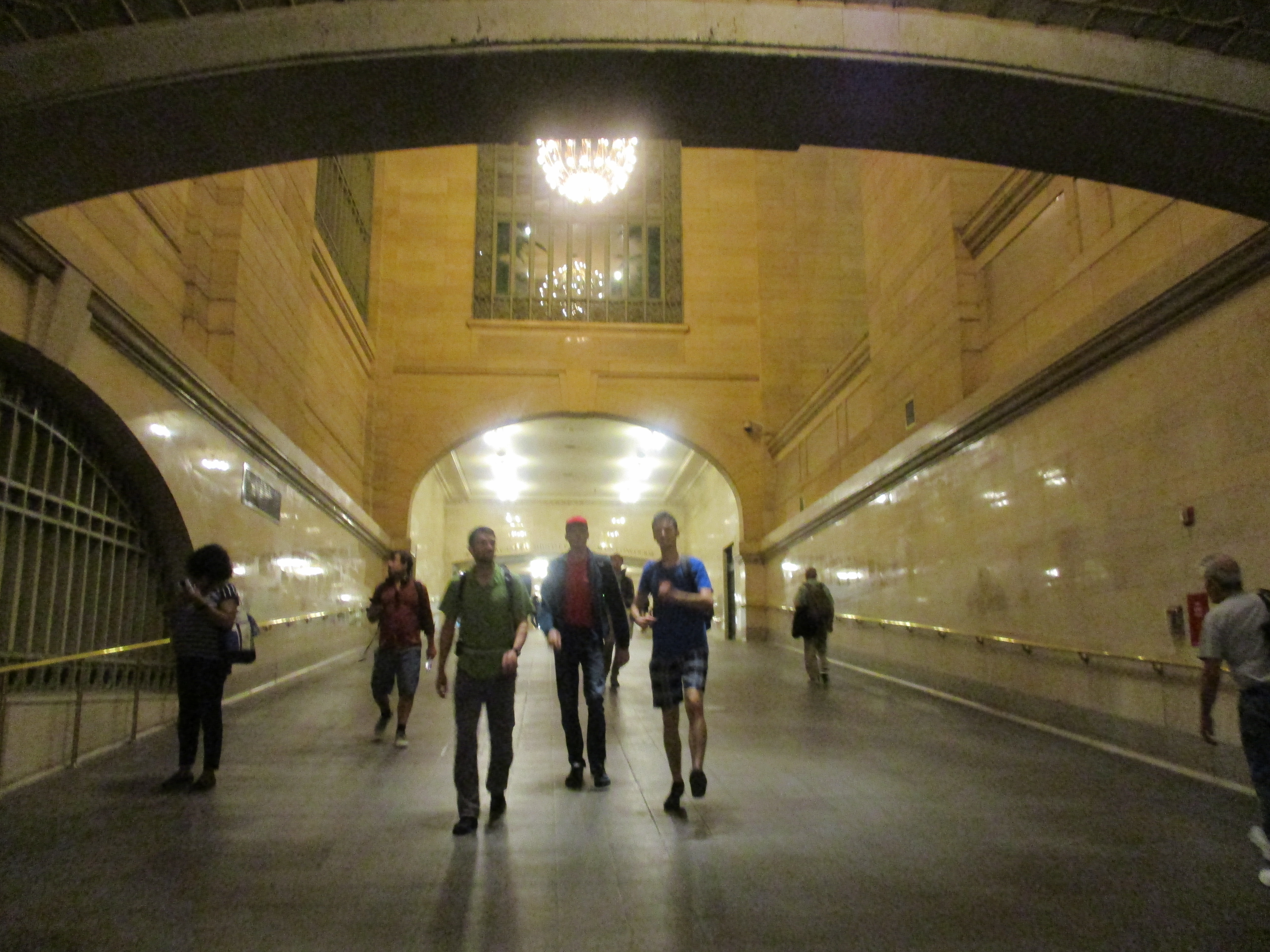 Walking in Grand Central